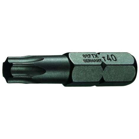 Embout De Tournevis 1/4 Gedore Six Pans Conducteurs Pour Vis Torx® Femelles T10 X 25. -pl (1/4)