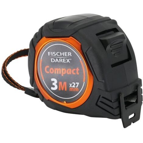 Mètre Ruban Compact Pro 3m Précision Compacte 3m X 27mm - Fischer Darex (1/4)