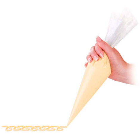Poche à douille « Delicia » à utiliser avec ou sans douille 40cm en plastique (10 pièces) (1/2)