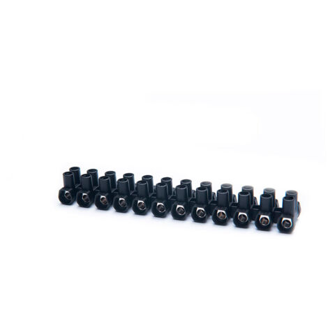 Bande De Raccordement 12 Pôles 10 Mm² Noir (1/2)