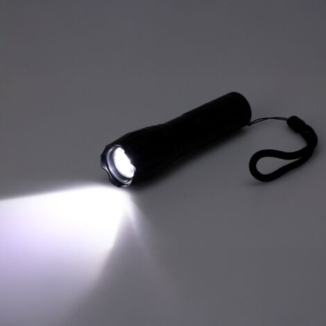 Lot De 4 Lampes Torches LED UV Mini 9 – Aluminium, Format Poche, Piles AAA Non Incluses