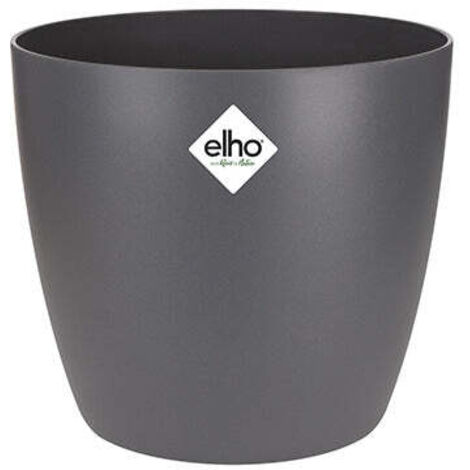 Cache-pot Brussels D.12.5cm Anthracite - Elho