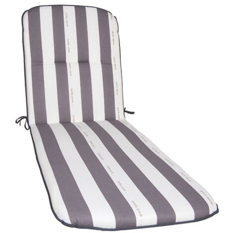 Coussin Pour Bain De Soleil Cancale Gris - Delumi
