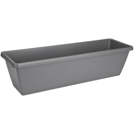 Jardinière Barcelona Xl 60cm Anthracite Design Intemporel, Durable Et écologique - Elho (1/3)
