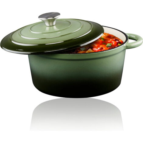 Cocotte Fonte émaillée Alpina Cuisson Uniforme Et Durable - Alpina (1/5)