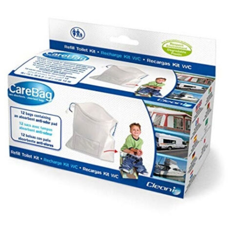 Carebag Recharge Pour Kit Toilettes Sèches Cleanis