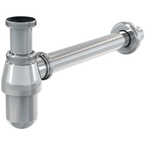 Siphon De Bouteille En Laiton Chrome (1/2)