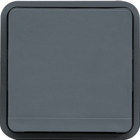 Hager – Prise de courant 2P+T étanche IP55 – Mécanisme associable – Raccordement Quickconnect sans vis – Gris