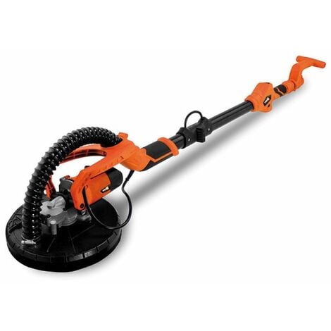 Ponceuse platre a bras 750 w- 6 vitesses + 6 abbrasifs diam 225mm