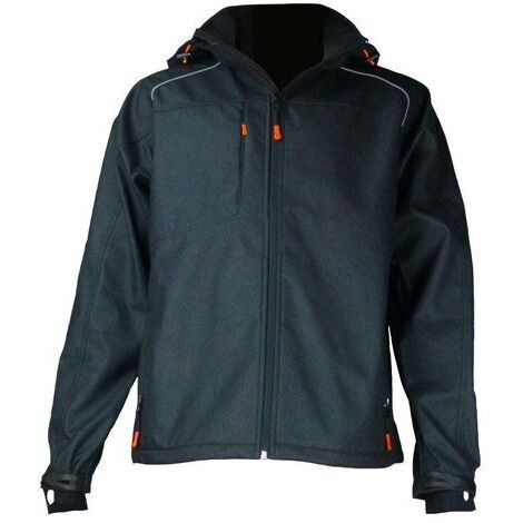 Softshell Typhon + Gris/noir Tm 19426-gr-m (1/4)