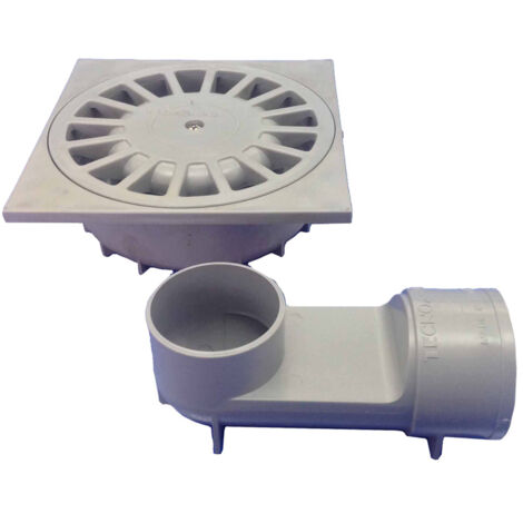 Siphon Pvc 360º T-88 Vh, 105 X 105 X 44 Mm / ø40 Mm