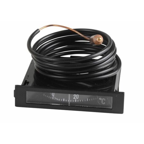 De Dietrich – Thermomètre chauffage central 68,5x14,5cm 0-120°C – Mesure précise de l'eau de chaudière – S134421