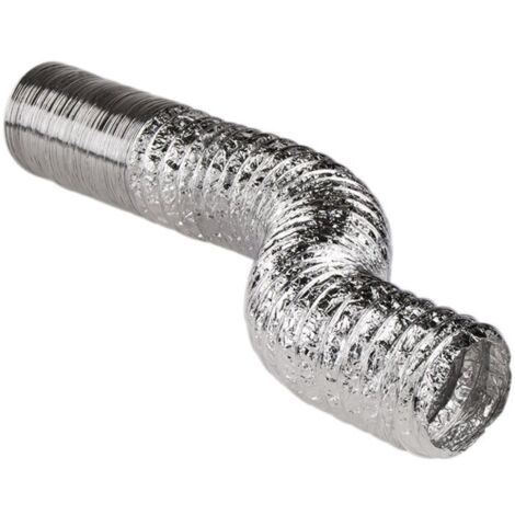 Gaine Alu Souple D150 Ventilation Flexible, Installation Facile - Axelair (1/2)