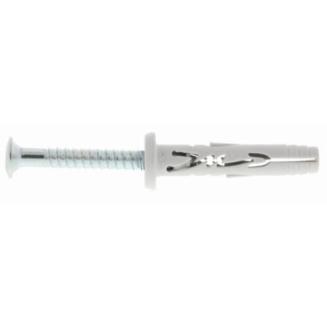 Boîte de 50 chevilles HIT M à douille plate SPIT - L.30 mm - Ø 6 mm – 055703