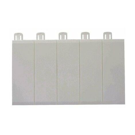 Obturateur enclipsable 5 modules pour tableau legrand