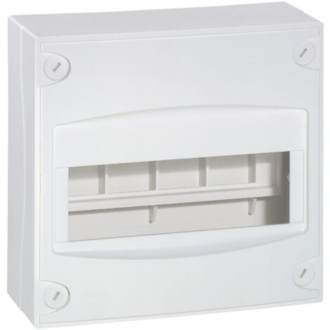Legrand - Coffret à équiper 9 modules - 180 x 190 x 83mm - Avec bornier de terre