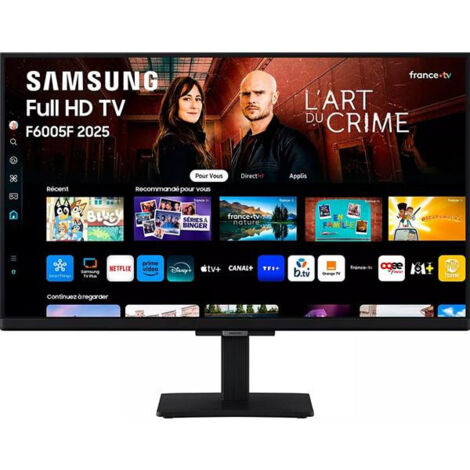 Samsung – Téléviseur LED 24 pouces Full HD 1920x1080 – HDR10+ – 2 ports HDMI – Technologie OTS Lite – Smart TV Tizen