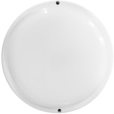 EDM Applique de Applique 32446 White Plastic F 18 W 120 W 1820 LM Sensor de Motion Sensor de light Round (4000 K)