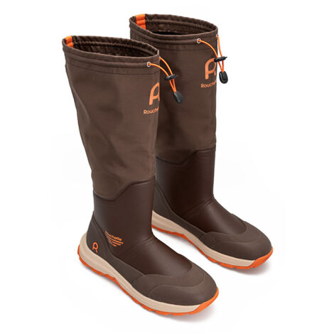 Bottines Marron Extensibles Merry Scott - Pointure 40, Talon Plat, Occasion Très Bon état