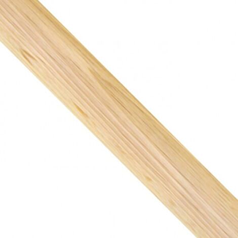 Tringle à rideau en bois D.35 2.0m brut – Pour installation en intérieur – Compatible avec supports standards – Finition brute – Mobois