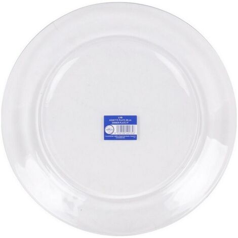 Assiette Plate Duralex Lys 28cm Verre Trempé Ultra-résistant - Duralex Scop Sa