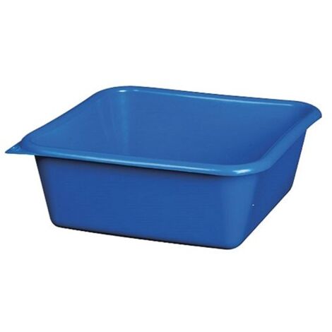 ALUMINIUM ET PLASTIQ - Cuvette carrée 20cm 1.5l bleu