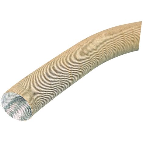 Gaine de chauffage 65 mm flexible en métal – Gaine de distribution et isolation pour Truma – Installation facile avec ventilateur TEB-3