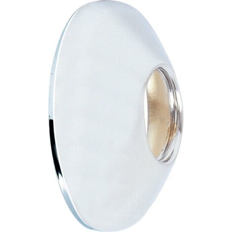 Watts – Rosace vissante chromée haute 3/4' – Diamètre extérieur 90mm – Pour fixation murale – Vissage rapide et précis