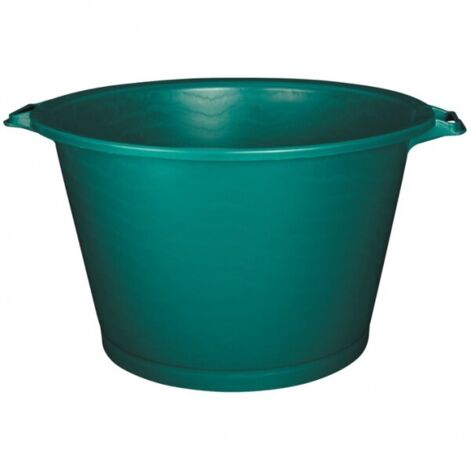 Baquet Renforcé 120l Vert Grande Capacité, Robustesse Et Polyvalence - Aluminium Et Plastiq