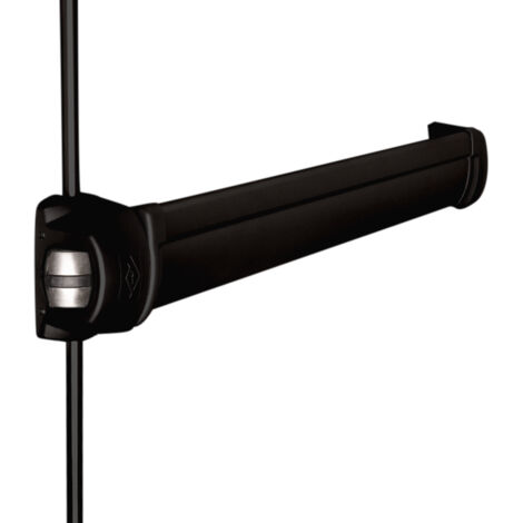 Fermeture Antipanique Fluid 3 Points Noire Sécurité Et Sortie D'urgence Fluide - Assa Abloy