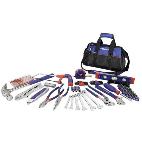 Jeu D'outils Domestiques Workpro Kit Complet 156 Pièces Pour La Maison - Workpro (1/4)