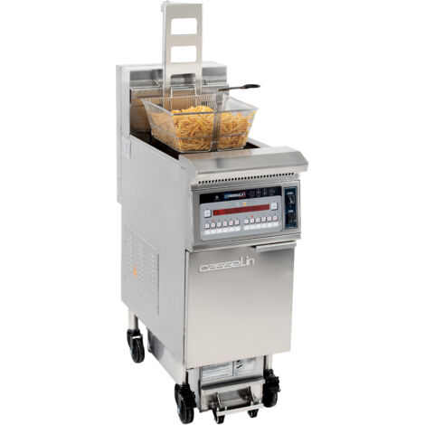 Friteuse électrique avec relevage automatique et filtration 22 litres 17kW - Casselin