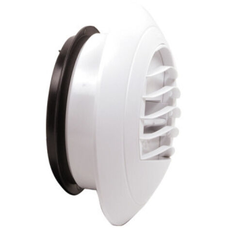 Anjos Ventilation – Bouche d'extraction VMC Ø125mm – Régulateur avec volet rigide – Débit optimal pour espaces intérieurs – 2260 (1/5)