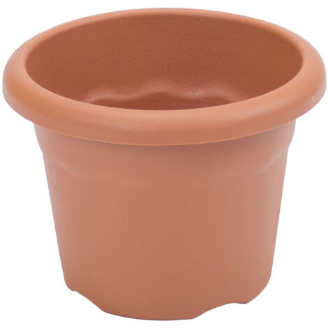 PLASTIKEN Pot d'Injection Couleur Terre Cuite 22cm