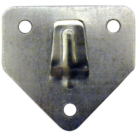 Plaque de suspension pour extincteur en zinc CG14 6kgs 91242 Micel