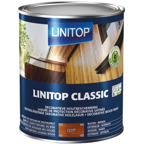 LINITOP - Linitop Classic lasure satin 2.5 L teck