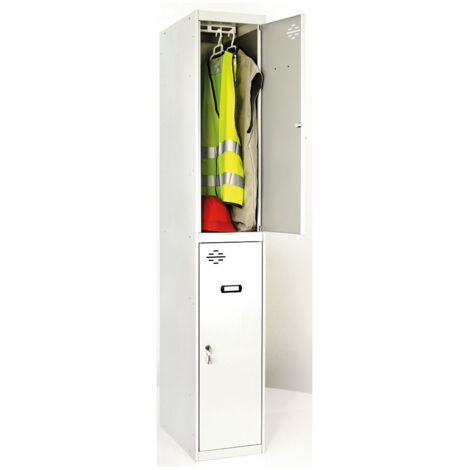 Casier Démonté 2 Portes Rangement Sécurisé Modulable - Simon Rack (1/2)