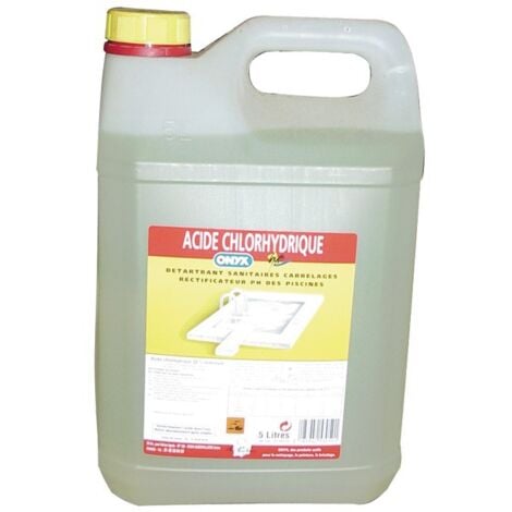 Acide chlorydrique 23 %  bidon 5 litres - ONYX