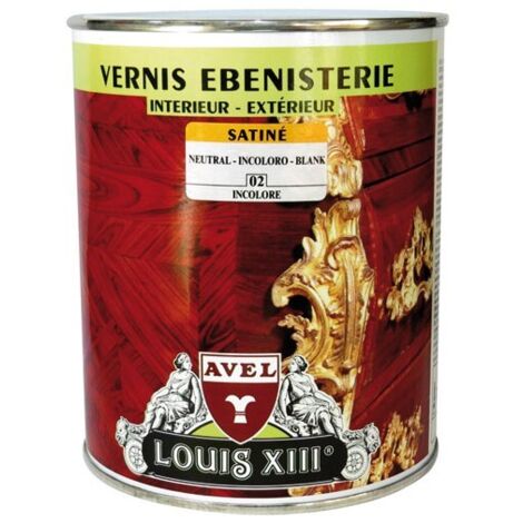 Vernis Bois Satiné 1 L Vg Chêne Clair (1/2)