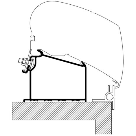 Adaptateur De Toit Caravane Adria - Thule