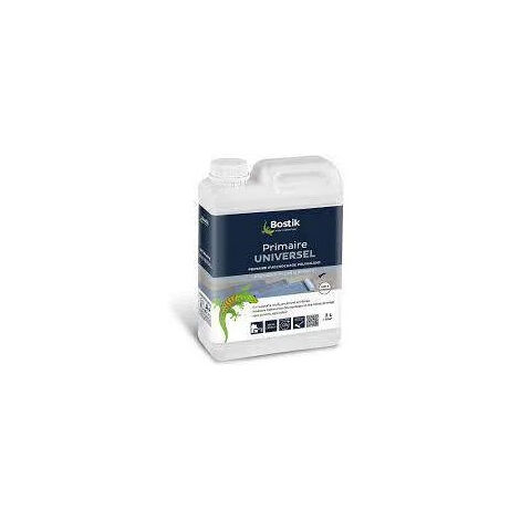 Bostik – Primaire universel 2 L – Pour murs et sols – Adhérence optimale pour ragréages et colles – Sans solvant et sans odeur