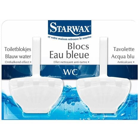 Bloc Cuvettes Wc 40g X2 - STARWAX