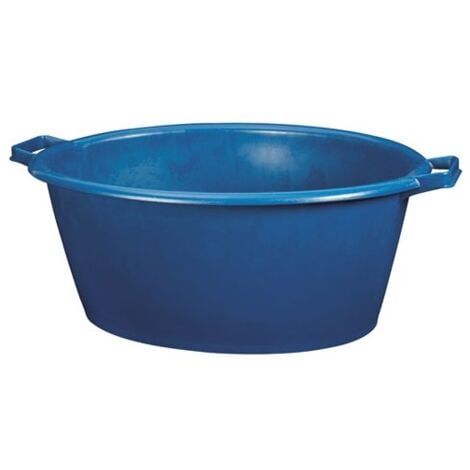 Baquet ovale rural ou industriel  45 l 62 x 50 x 26