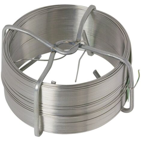 Filiac – Fil inox 18/10 0,8 mm – Longueur 50 mètres – Type n°3 pour applications en milieu corrosif – Résistance à l'usure