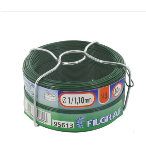 Bobinot Plastique  1,1mm Vert - 50m