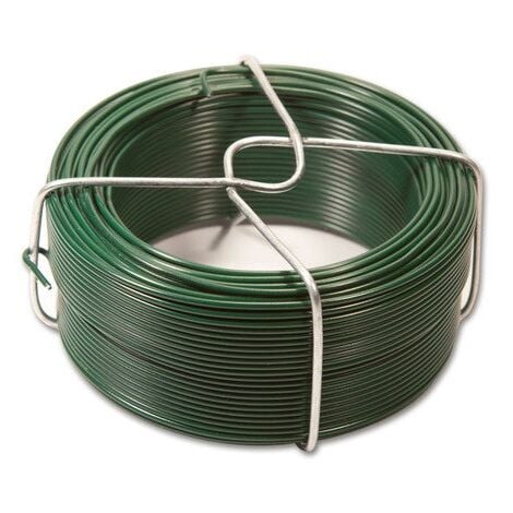 Bobinot plastifié  plastifiée vert 1,60mm x 50m