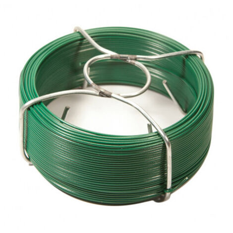 Bobinot plastifié  plastifiée vert 1,60mm x 50m