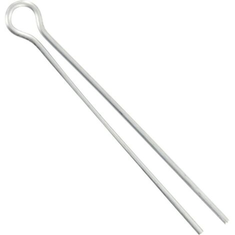 Épingle à clôture fil galva – Lot de 100 pièces – Résistante aux intempéries – Pour fixation grillage et clôtures – Sfam (1/3)