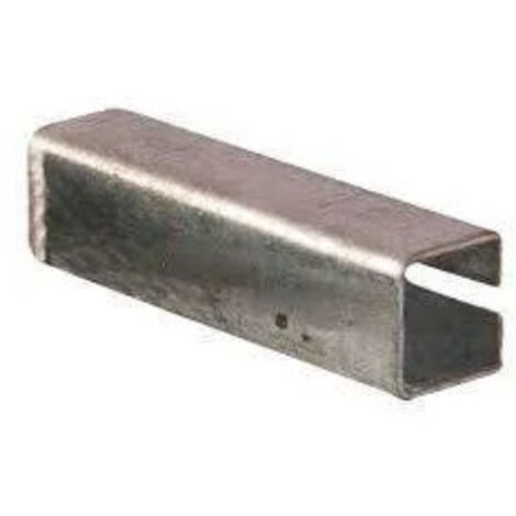Fourreau en métal 7x8 mm – Lot de 4 pièces – Pour poignées de porte – Accessoire quincaillerie essentiel – Alpertec
