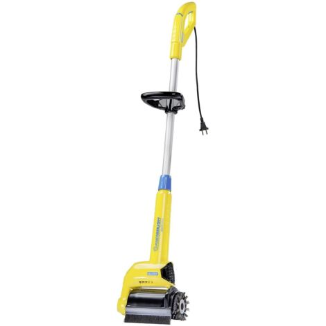 Gloria – Désherbeur électrique 300W – Moteur à vitesse variable 450-1000 U/min – Brosse Ø 110mm pour surfaces – Anti-éclaboussures
